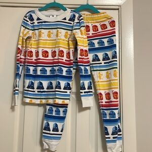 Hanna Andersson Star Wars pajamas 100% organic cotton US 6-7